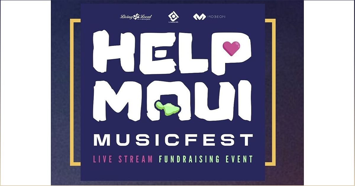 Help Maui Music Fest: Uniting Artists and Audiences for a Cause - -1110875630