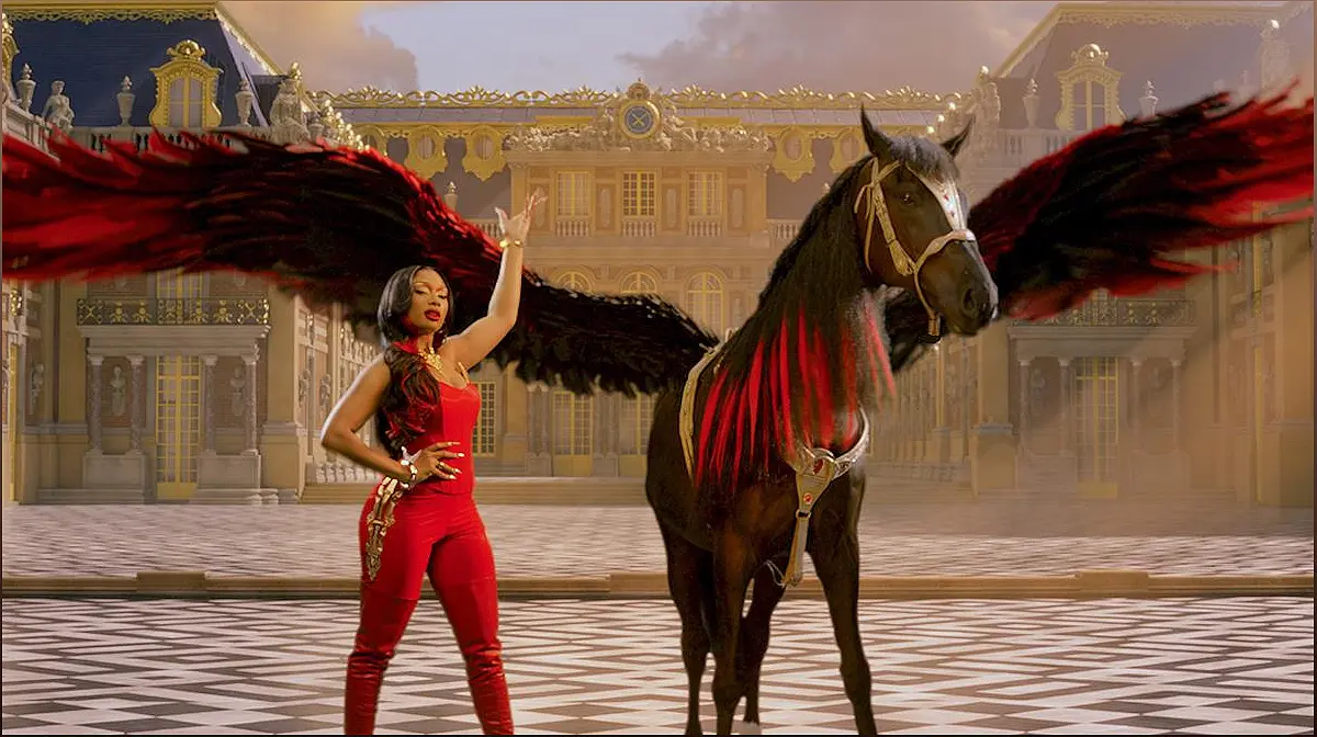 Megan Thee Stallion Shines in NBCUniversal's Paris Olympics Promo - -337154959